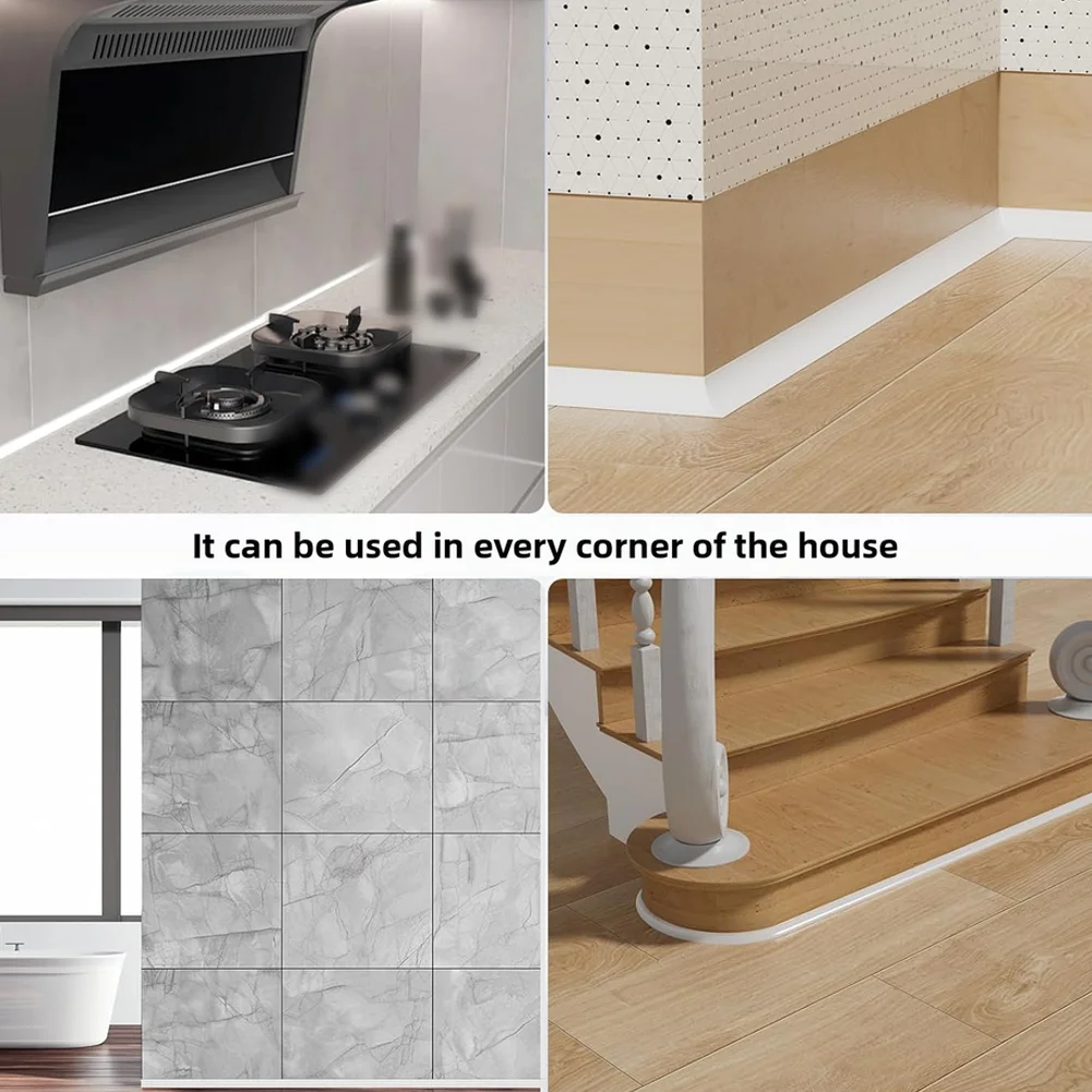 Self-Stick Internal Corner Guard for Edge Reinforcement on Vertical Surfaces Non-Slip Adhesion for Stable Long-Term Hold
