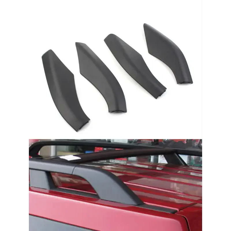 

4pcs Car Roof Rack Cover Rail End Shell Cap For Land Rover Freelander 2 2006 2007 2008 2009 2010 2011 2012 2013 2014