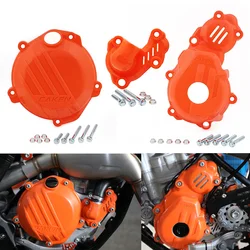 Motorcycle Clutch Guard Ignition Water Pump Cover Protector For KTM 250 350 EXC-F SX-F XC-F FC FE FX 2016 2017 2018 2019 2020