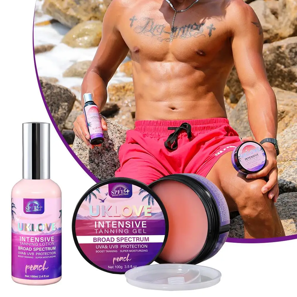 Crema de bronceado corporal para hombres y mujeres, Ayuda de autobronceado, nutritiva rápida, colorante para la piel corporal, bronce, bronce, ennegrecimiento, F4G9