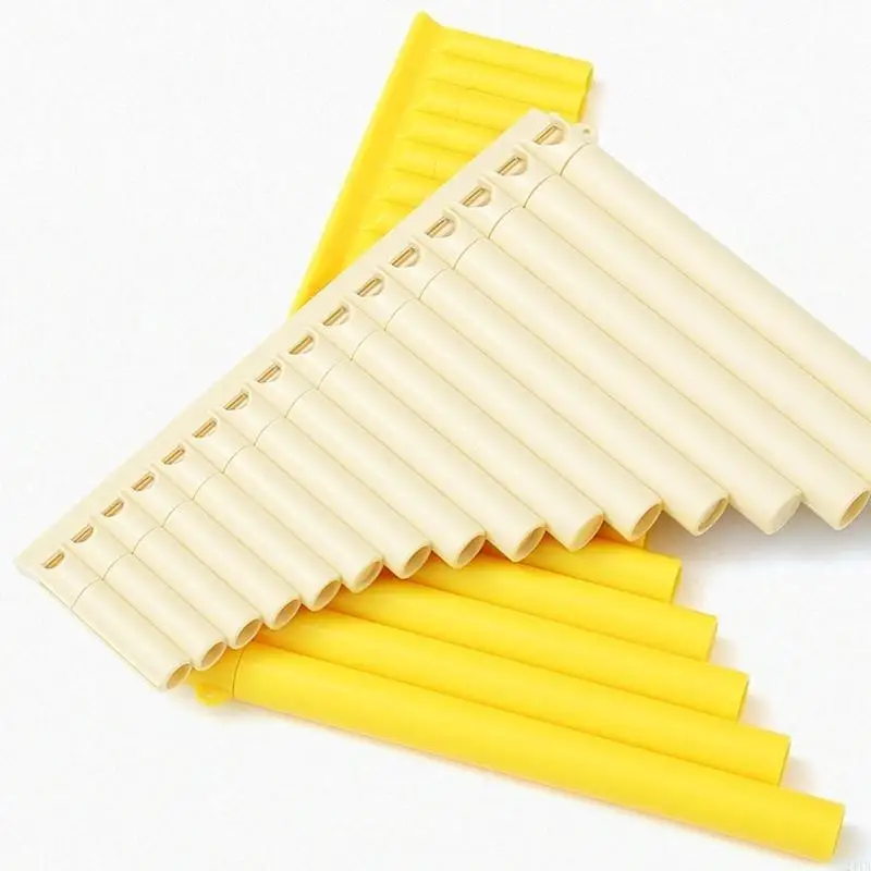 18 Pipes Professional C Key Pan Flute Portable Panpipe Musical Instrument