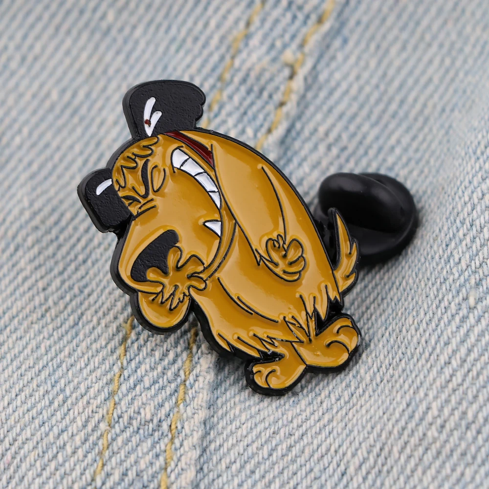 Cute Dog Enamel Pins Animals Cartoon Brooch Clothes Backpack Lapel Badges Fashion Jewelry Accessories For Kids Friends Gifts image 4