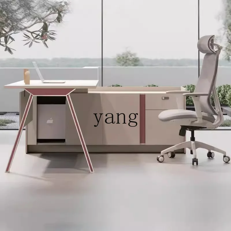 LH desk simple simple desk and chair combination President's office computer desk