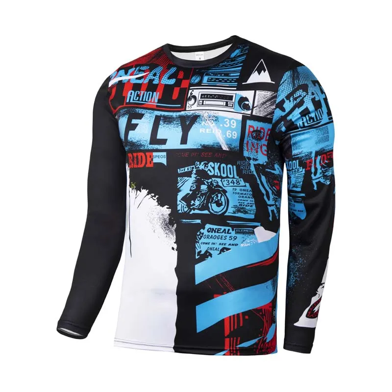 MTB جيرسي الإنحدار جيرسي للدراجات النارية، MTB، BMX الدراجة الجبلية، إندورو موتوكروس، سباق موتو الإنحدار، شحن مجاني