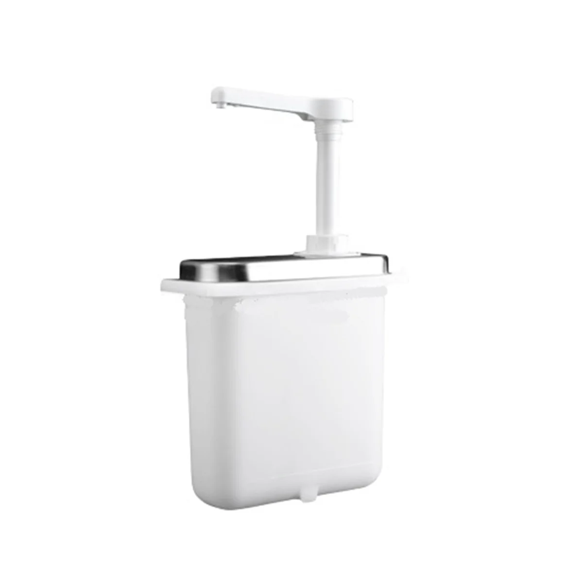 1L مضخة توزيع الصلصة الفولاذ المقاوم للصدأ مضخة بهار محطة بهار مضخة موزع ضغط اليد مضخة المربى-A59E