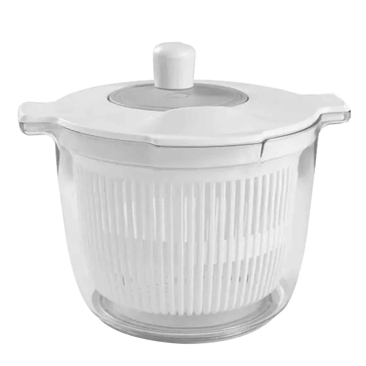 Easy to Use with Bowl,Colander and Built in Draining System for Fresh,Crisp,Clean Salad and Produce