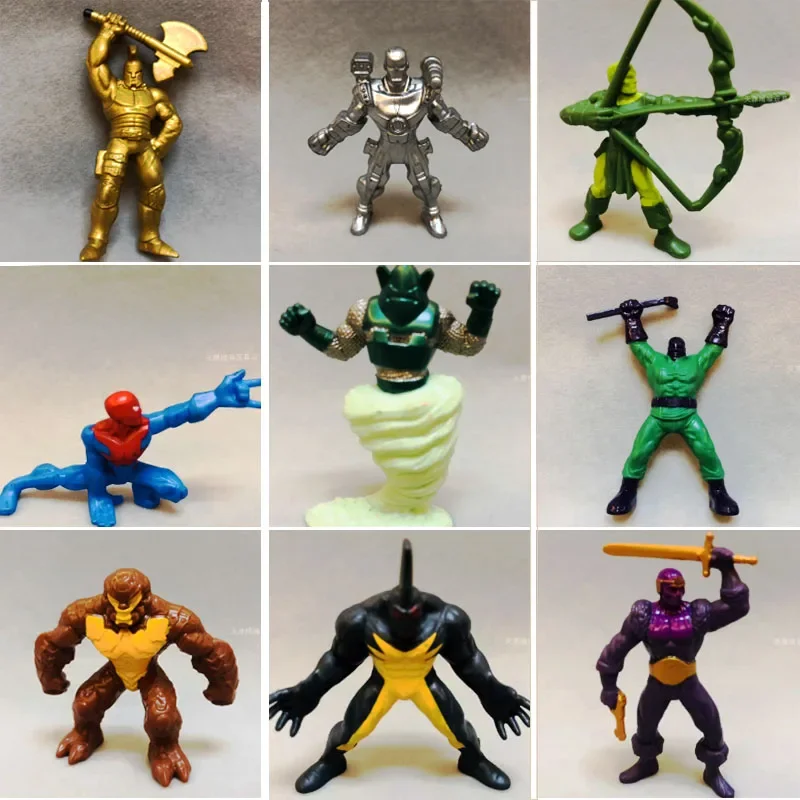 

Bulk Mini Heroeses Theavengerss Q Verison Action Figures Collection Ornaments Model Toy Boys Gifts