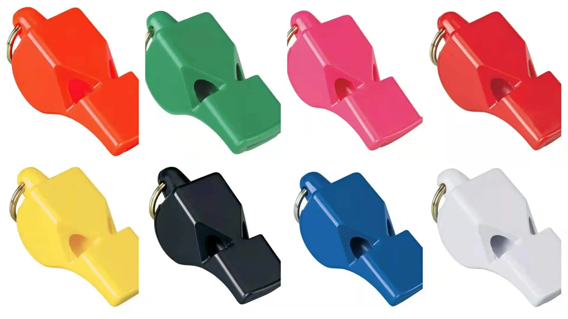 Colorful  Referee Whistle Emergency Rescue Life Saving Whistle