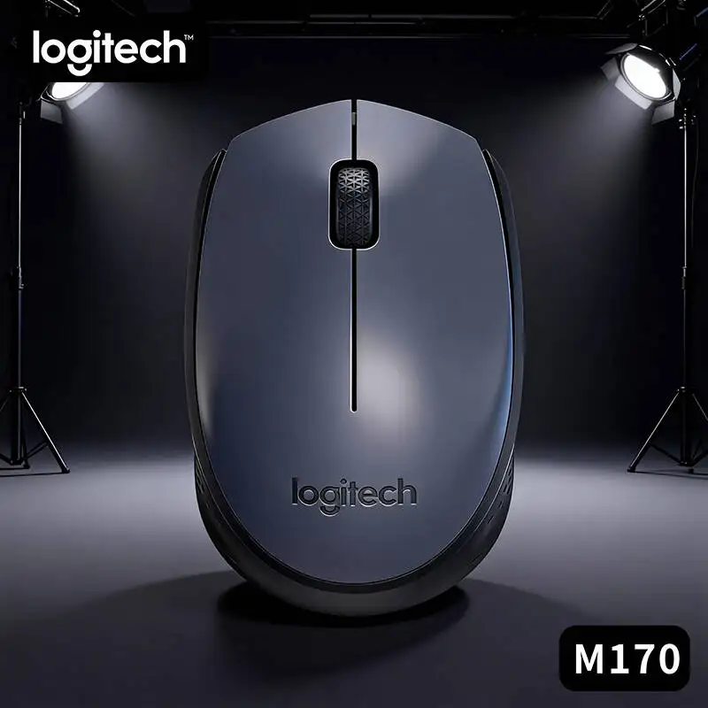 

Logitech M170 Wireless Mouse Long-Lasting Battery for Windows Mac Laptop