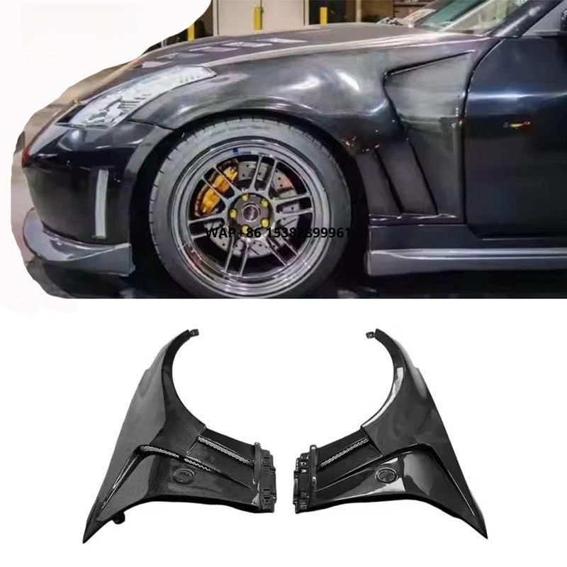 

For 350Z Carbon Fiber Front Side Fenders 0EM Style for Car Fenders Fit