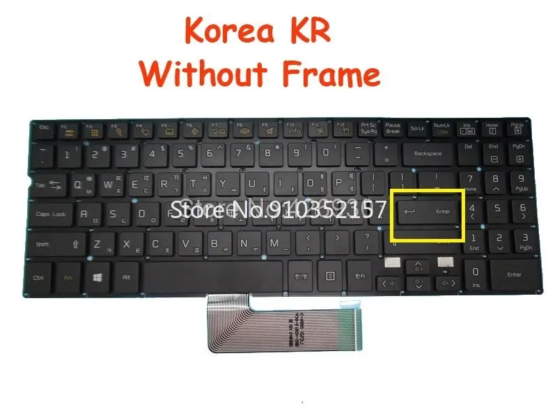 Imagem -03 - Eua gr Teclado para lg 15n540-a 15n540-c 15n540-e 15n540-f 15n540-g 15n540-h 15n540-k 15nd540 15nd540-e 15nd540-g 15nd540-u br ar