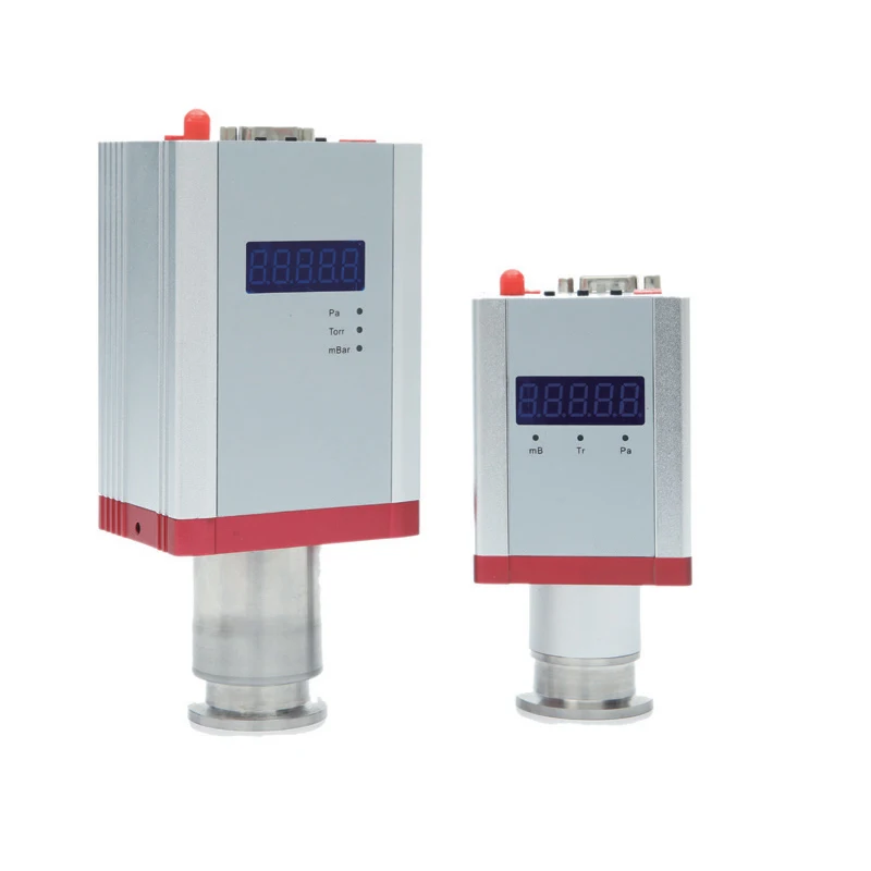 Super Q Digital WPH-300 KF16 Pirani Hot Cathode Vacuum Gauge Sensor High Accuracy 25% Pressure Range 1.0E-5~1.0E+5 Pa RS485 1