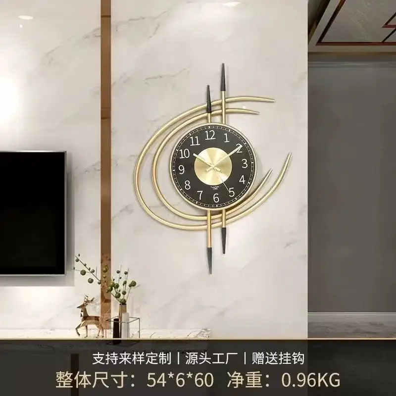

Simple Wall Clock Nordic Style Home Decor Living Room Office Hotel Hanging Watch Affordable Luxury Design Clock