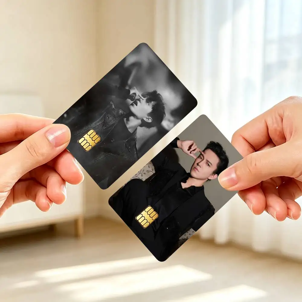 D-Dimash Kudaibergen Singer Credit Card HD Stickers Game Card Decal Small Chip Waterproof Sticker Gift