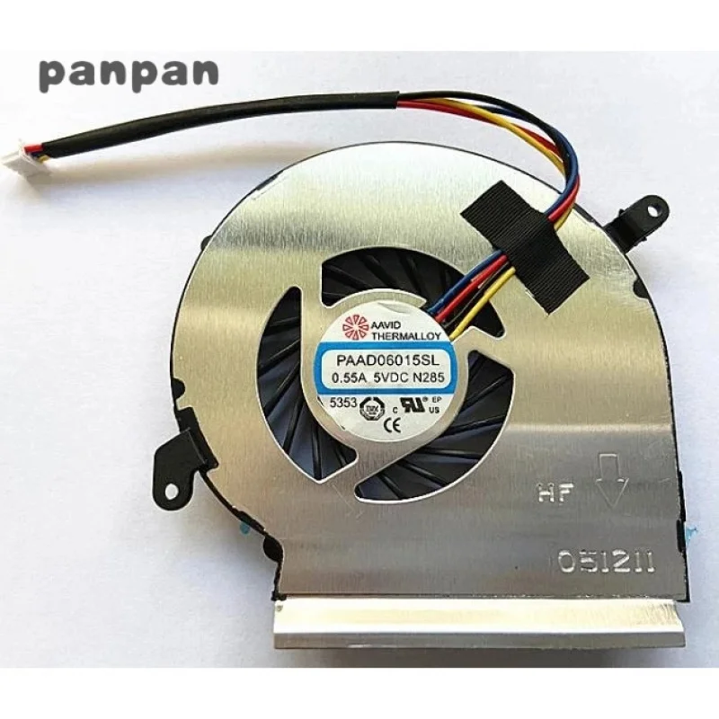 New CPU Cooling Cooler Fan for MSI GV62 GL62 PE60 PE62 GF62 GP62 GL62M GL62VR 7RD 8RE 7RFX 7rdx 7re 7rex Laptop Fan PAAD06015SL