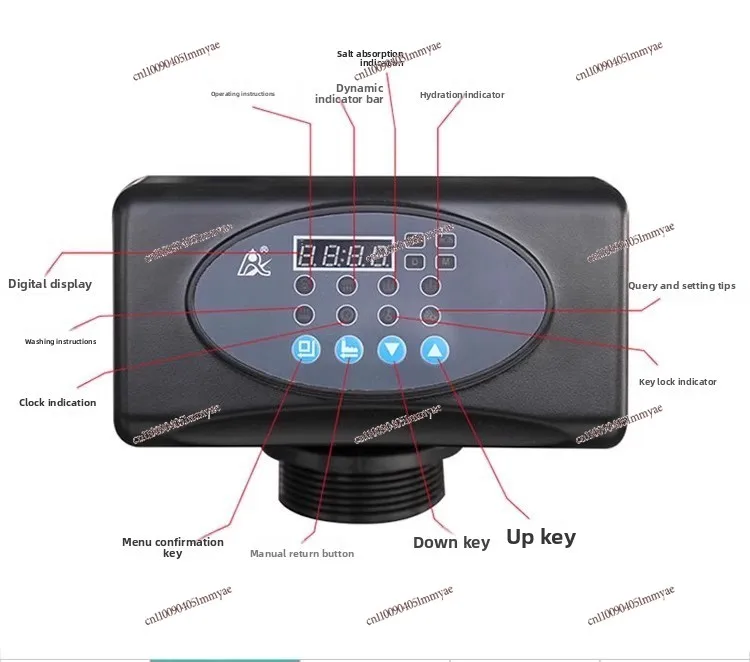 Automatic Control Valve Backwash Control Head Filter Softening Valve Time Flow Type Special Valve for Water Treatment