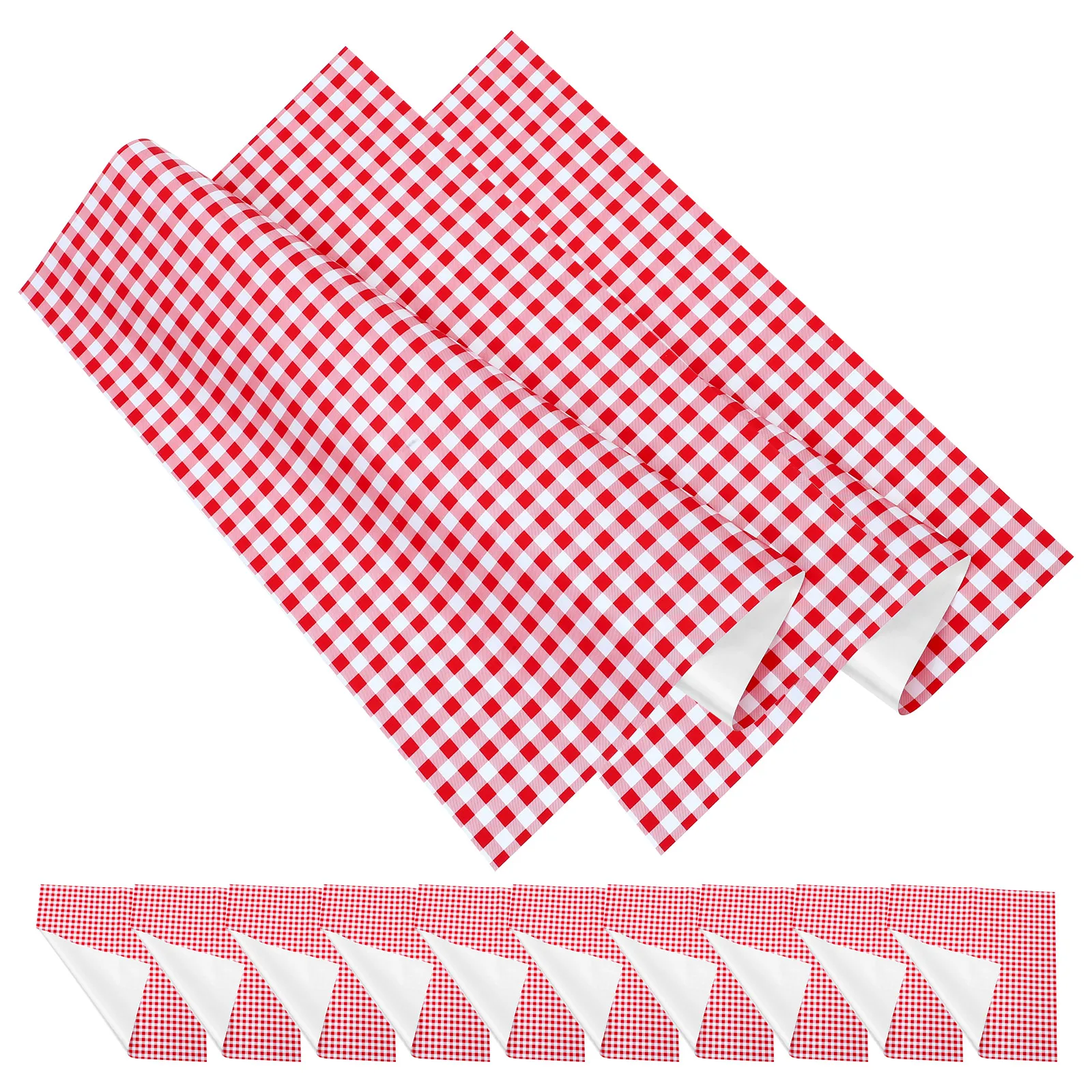 

20pcs Classic Checkerboard Gift Paper 58cm Thick Black White Floral Wrapping Tissue for Bouquet Baby Shower Decor