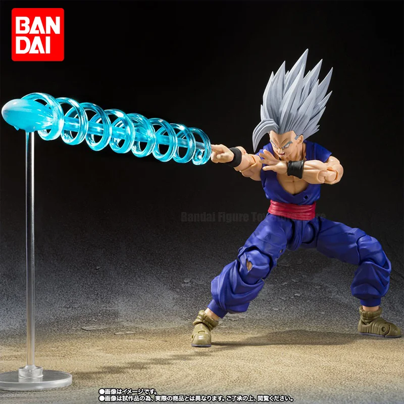 Original Bandai Son Gohan Beast Action Figure Anime S.H.Figuarts Shf Super Saiyan Hero Theather Pvc Model Collectible Gift Toys