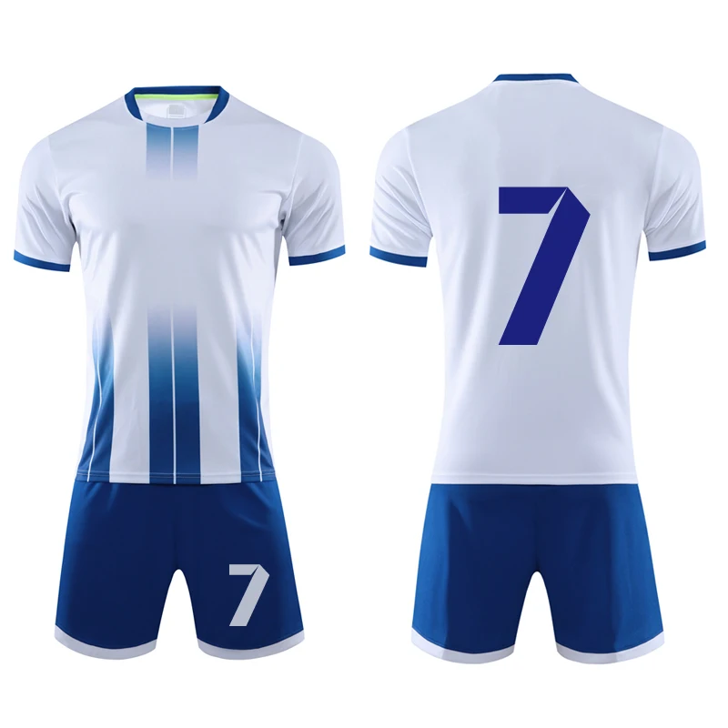 Custom Soccer Jjersey Set Men Football Uniform,Soccer Jerseys Futbol Child Football Set Suit New Men Tracksuit 3XS-3XL