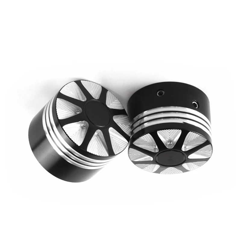 

Rugged Front Wheel Axle Shield – Matte Black Finish Hub Cover for Cruiser Bikes