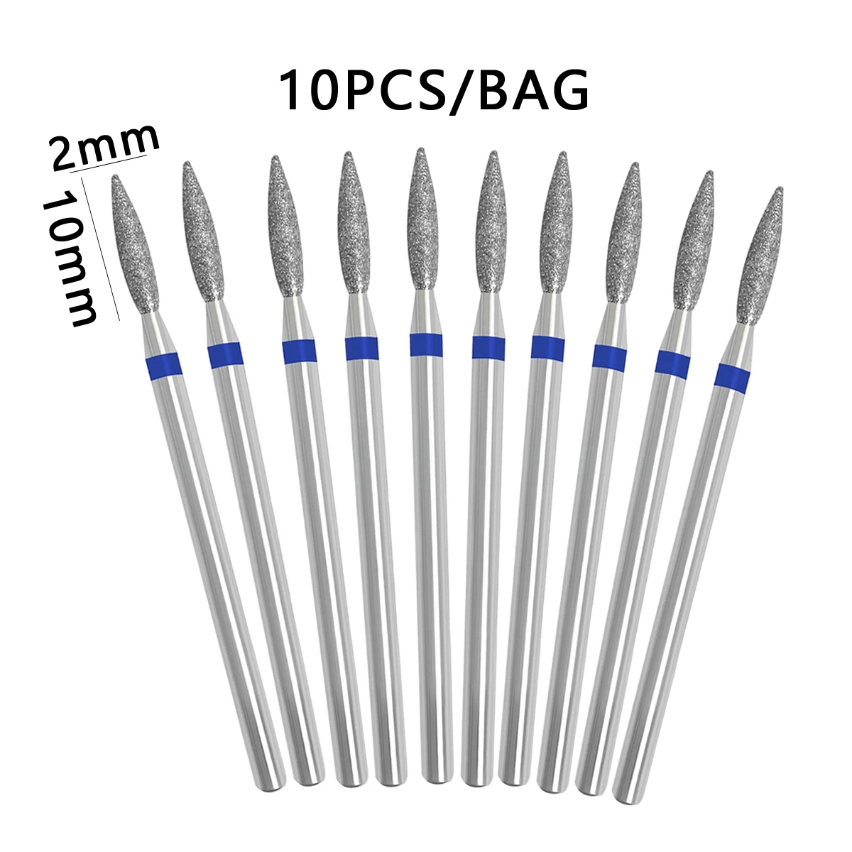 10 قطعة/المجموعة مسمار لقمة ثقب الماس القواطع ل مانيكير إهاب لدغ قاطعة المطحنة ل باديكير الأظافر اكسسوارات أدوات