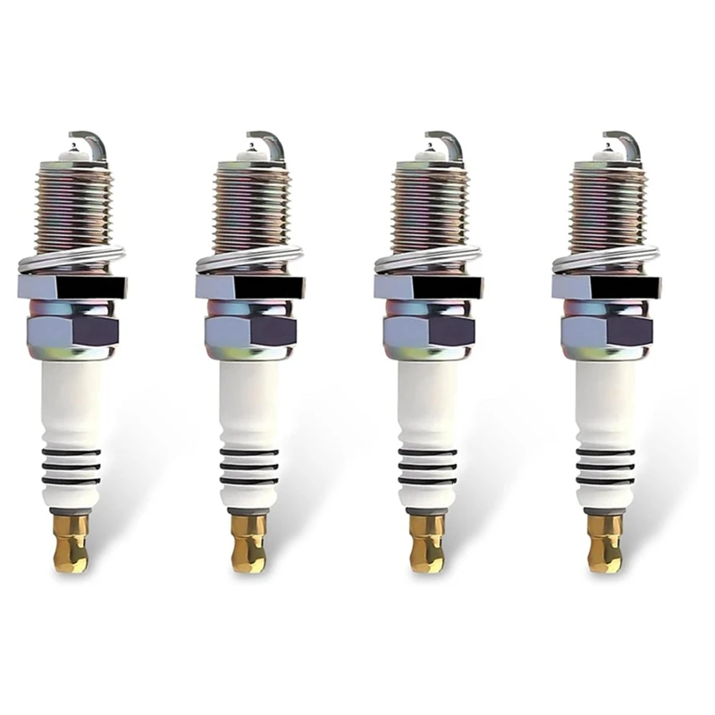 4Pcs Car Spark Plug Automotive Engine Replacement Parts BKR5EIX-11 5464 For Honda Mazda Lexus Spark Plug