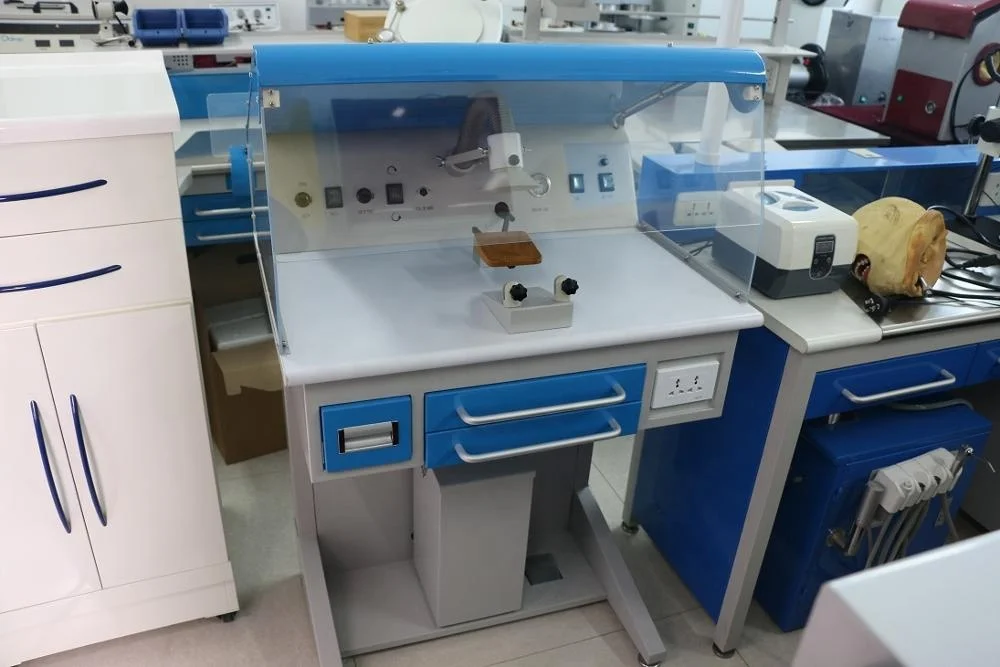 AX-JT5  lab workstation bench with suction hood unit