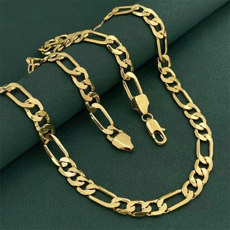 925 Sterling Silver Necklace 8MM Three To One Necklace Women's Fashion Simple Birthday Party Wedding Anniversary Jewelry Gift