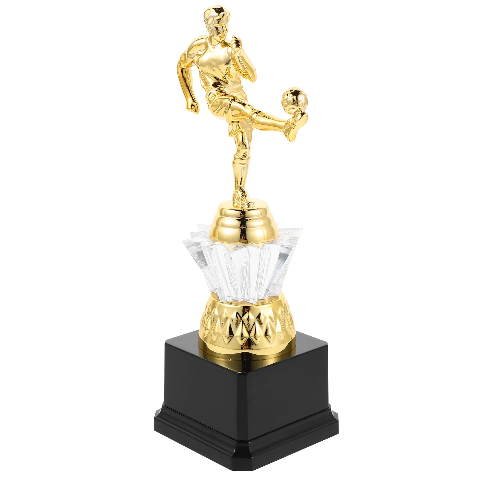 

Golden Girls Football Trophy Lightweight Plastic Mini Championship Award Youth Soccer Party Favors Sports Recognition