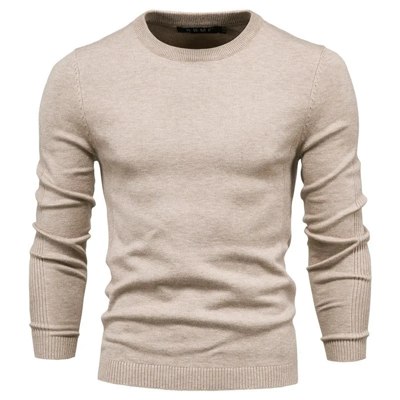 

Thiened Autumn Winter Men's Sweater 0 Colors round Ne Knitted Long Sve Casual Faionable Winter Warm Sweater