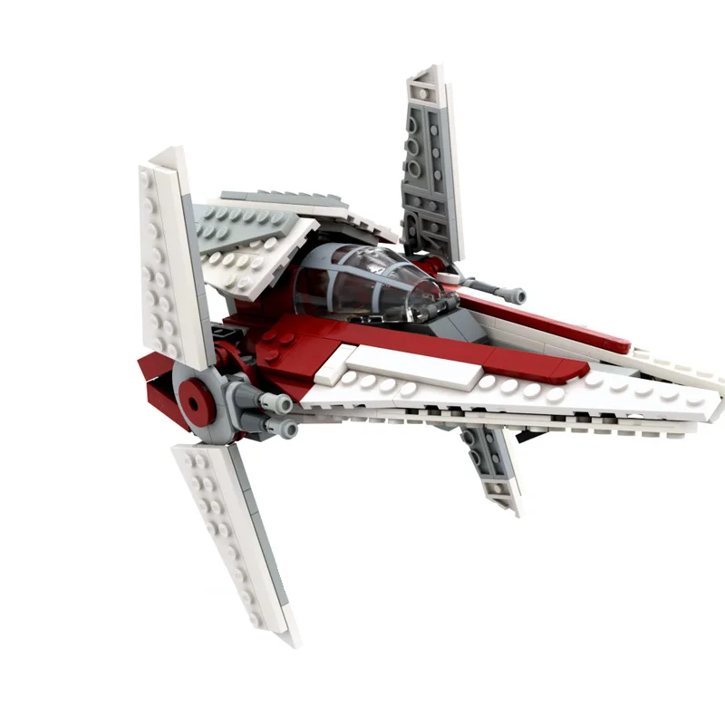 

MOC building toy space warfare series spaceship model - 416 pieces. Creative holiday gift. Suitable for all enthusiasts.
