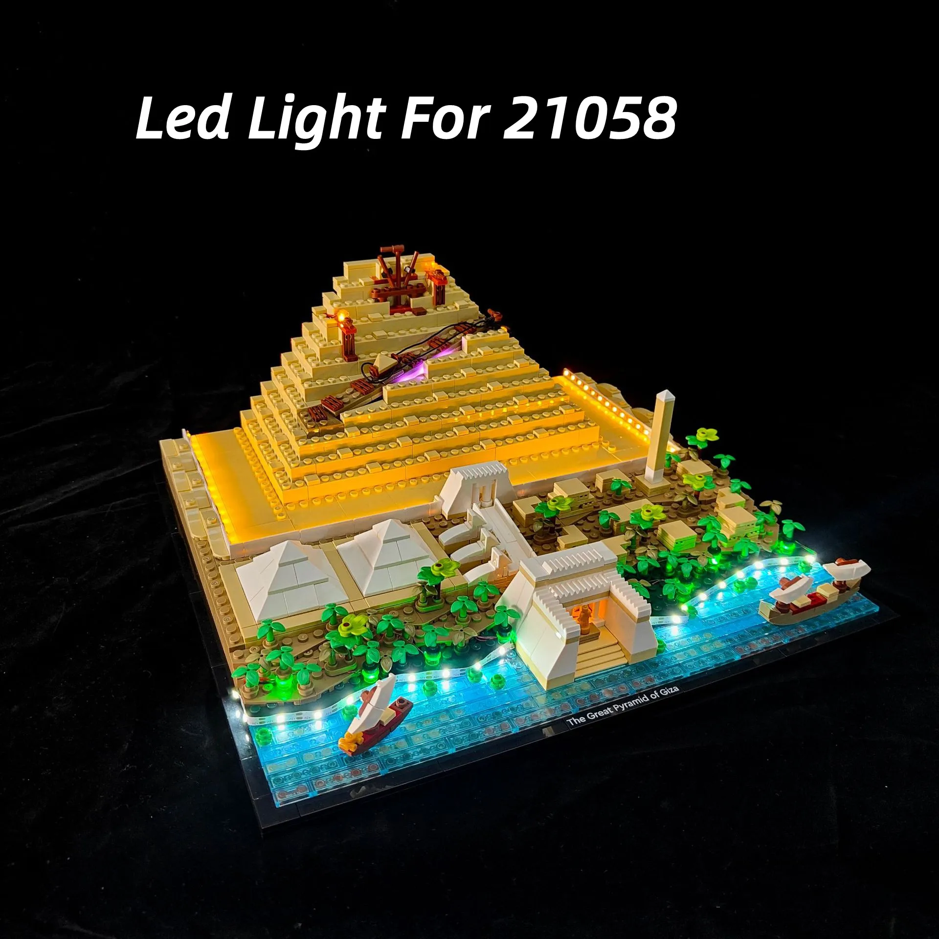 Remote Control LED Light Set For 21058 Building Blocks ( No bricks Included)