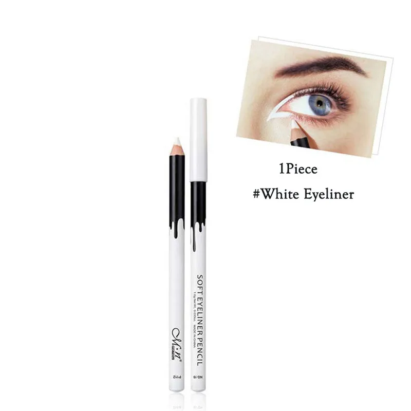 Silkworm-Brightening White Eyeliner Pen, High Gloss, impermeável, lápis de maquiagem, cosméticos, venda quente