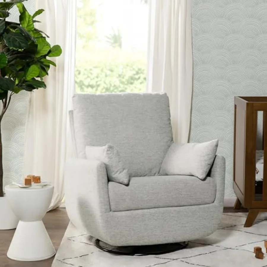 

Davinci Juno Swivel Glider in, Greenguard Gold and CertiPUR-US Certified