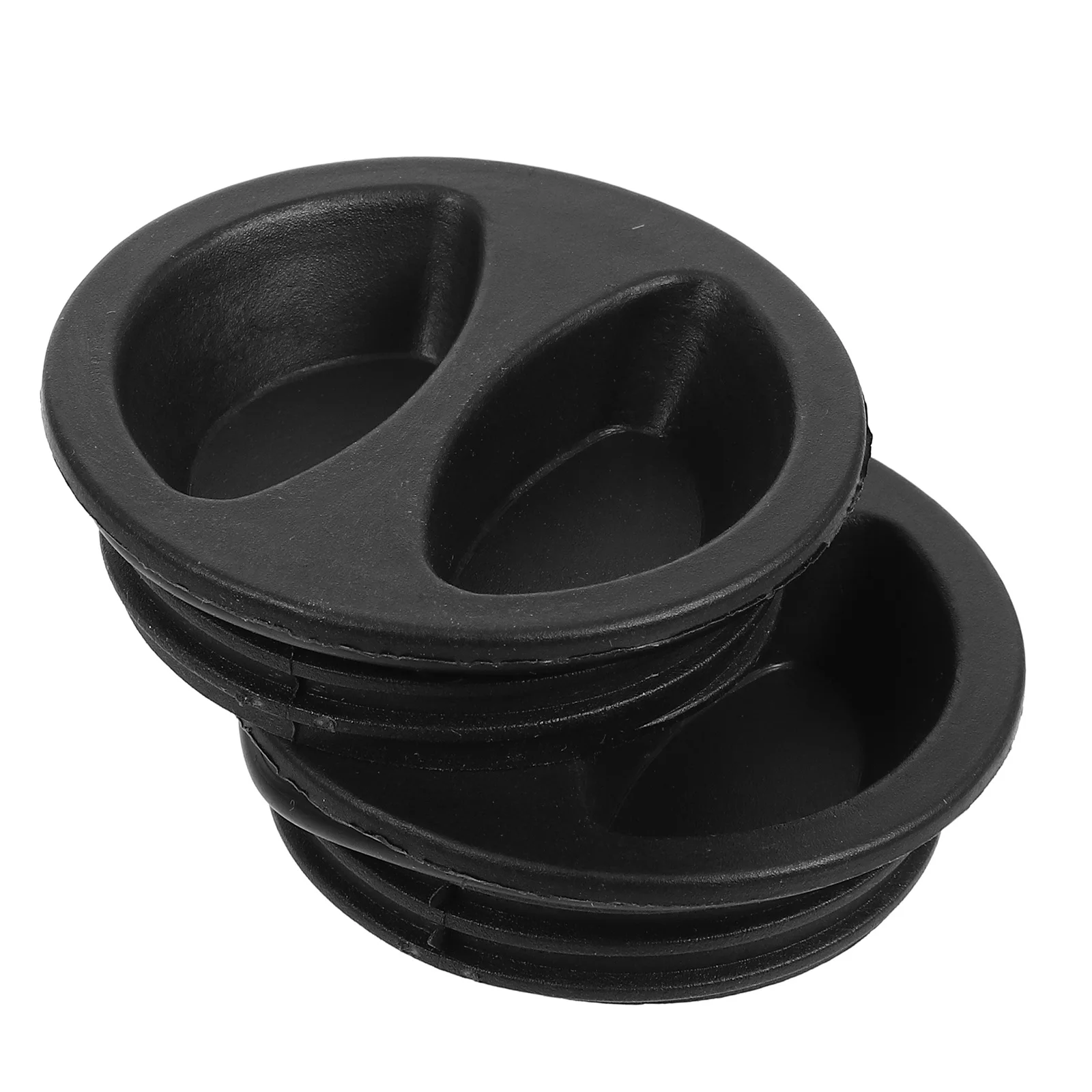 

2Pcs Outdoor Umbrella Base Cover Drainage Hole Design Black Prevents Water Accumulation Rust for Patio Umbrella Stand Water