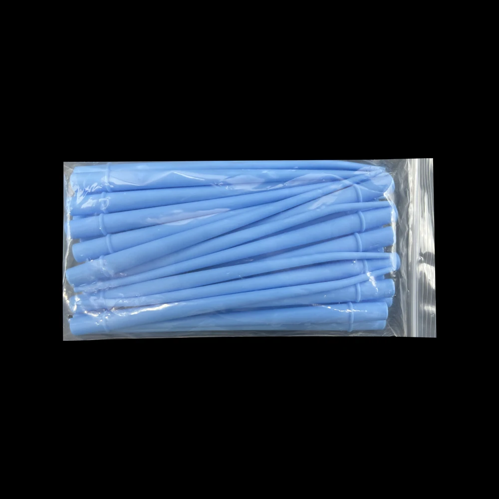 25pcs Disposable Dental Saliva Ejector Surgical Suction Tips Long Slim Type Dentist Tools Dentistry Clinic Strong Suction Tube