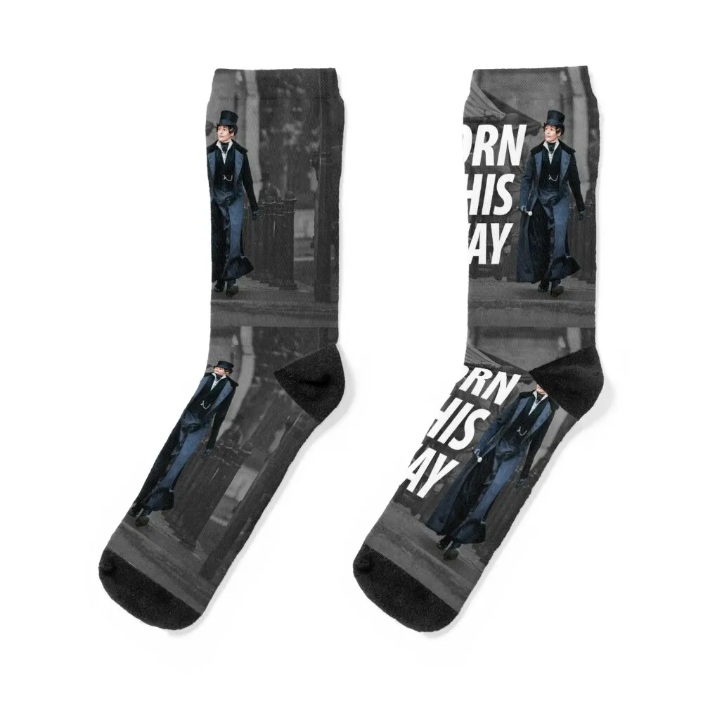 

Anne Lister - Born This Way Photo Socks shoes custom sports christmas gifts man Mens Socks Women's