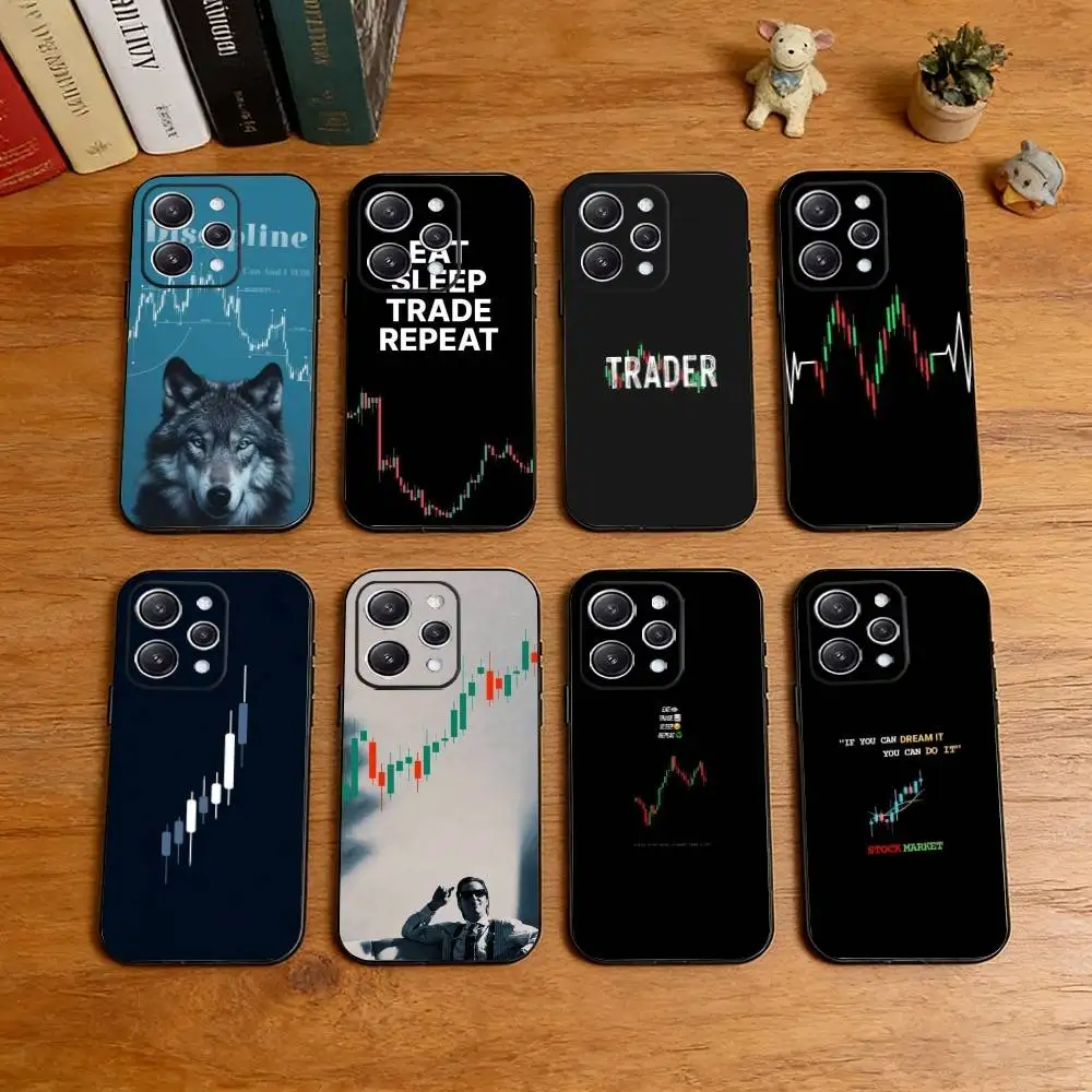 

F-Forex Day Trading Day Trader Phone Case For iPhone 17, 16,15,14,13,12,11 Plus,Pro Max, Others Soft Black Cover