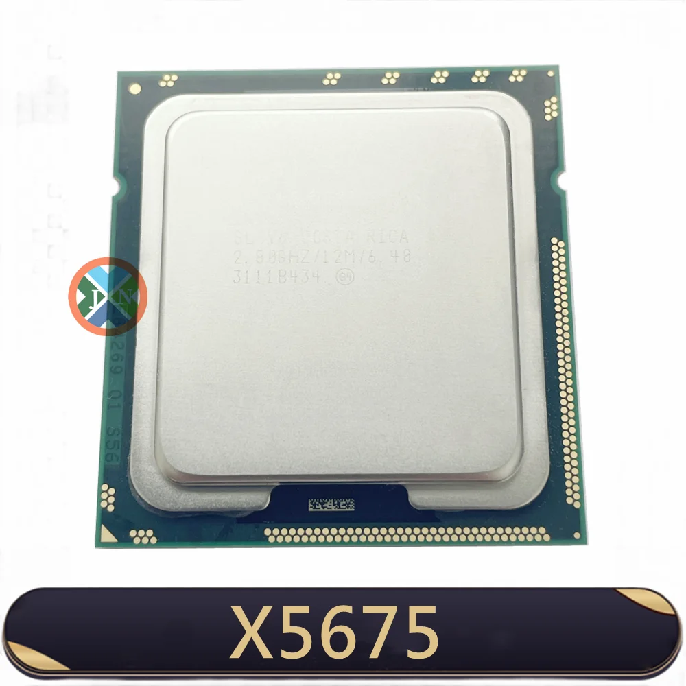 Procesador Xeon X5675 (caché de 12M, 3,06 GHz, 6,40 GT/s QPI), LGA 1366, CPU de servidor