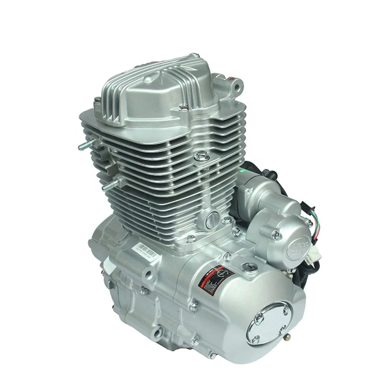 High Quality Motorcycle Engine Air Cooled 250cc 4+1 Inside Reverse Motorcycle Engine Assembly