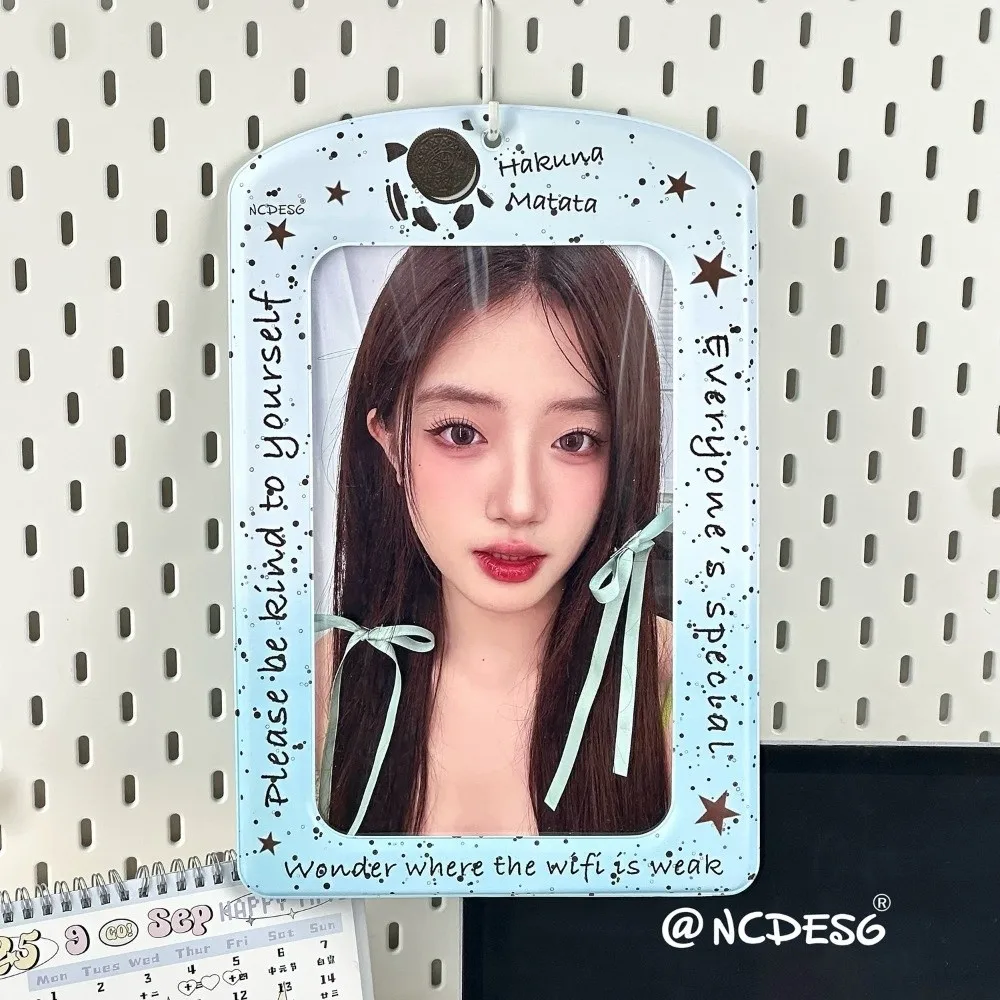 Trendiger A4 Fotokartenhalter Koreanischer Idol Riesen-Fotoschutz Bunter PVC-Fotokartenhalter für Fans – Detail 11