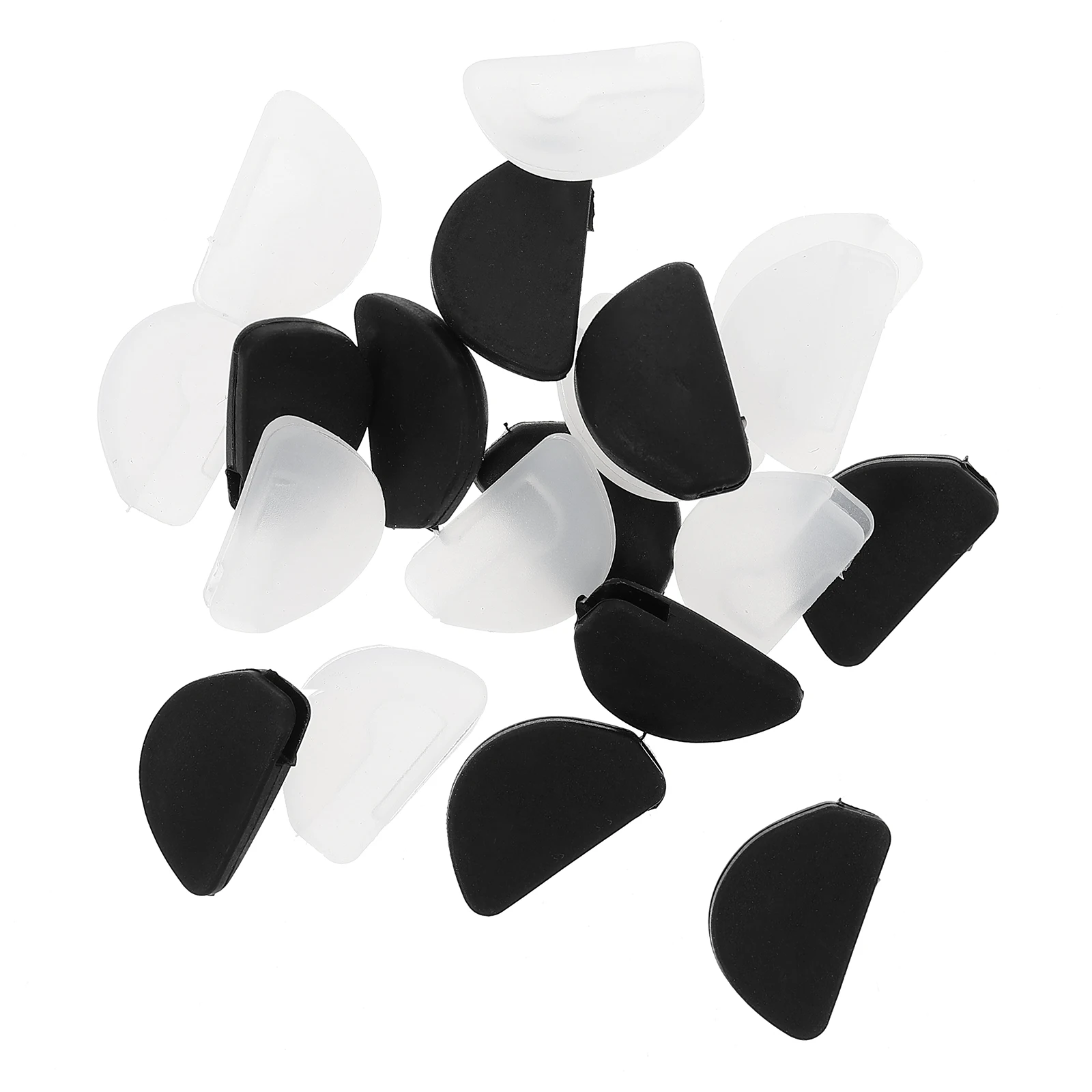 

Silicone Nose Pads D shaped for Glasses Eyewear Comfortable Replacement Suitable Sunglasses Glasses Repair Parts