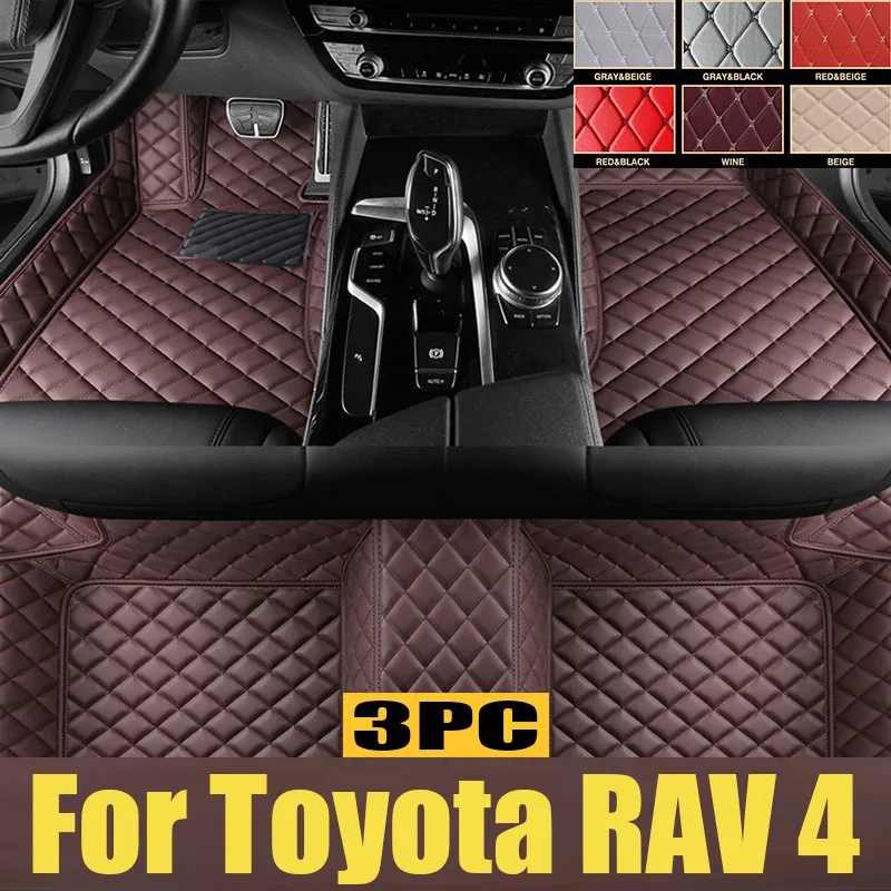 

3D TPE LHD RHD Floor Car Mat For Toyota RAV 4 2019 2020 2021 5th RAV4 Car Floor Liner Tray Foot Pad Carpet Mats Auto trunk mat