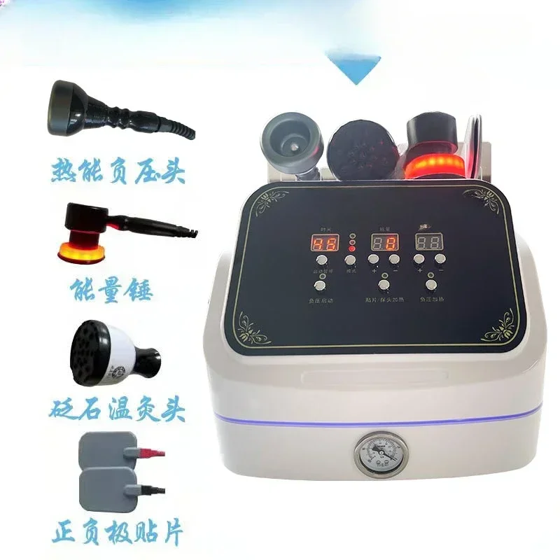 Anti aging device for unblocking meridians throughout the body, cupping, scraping, and shaping