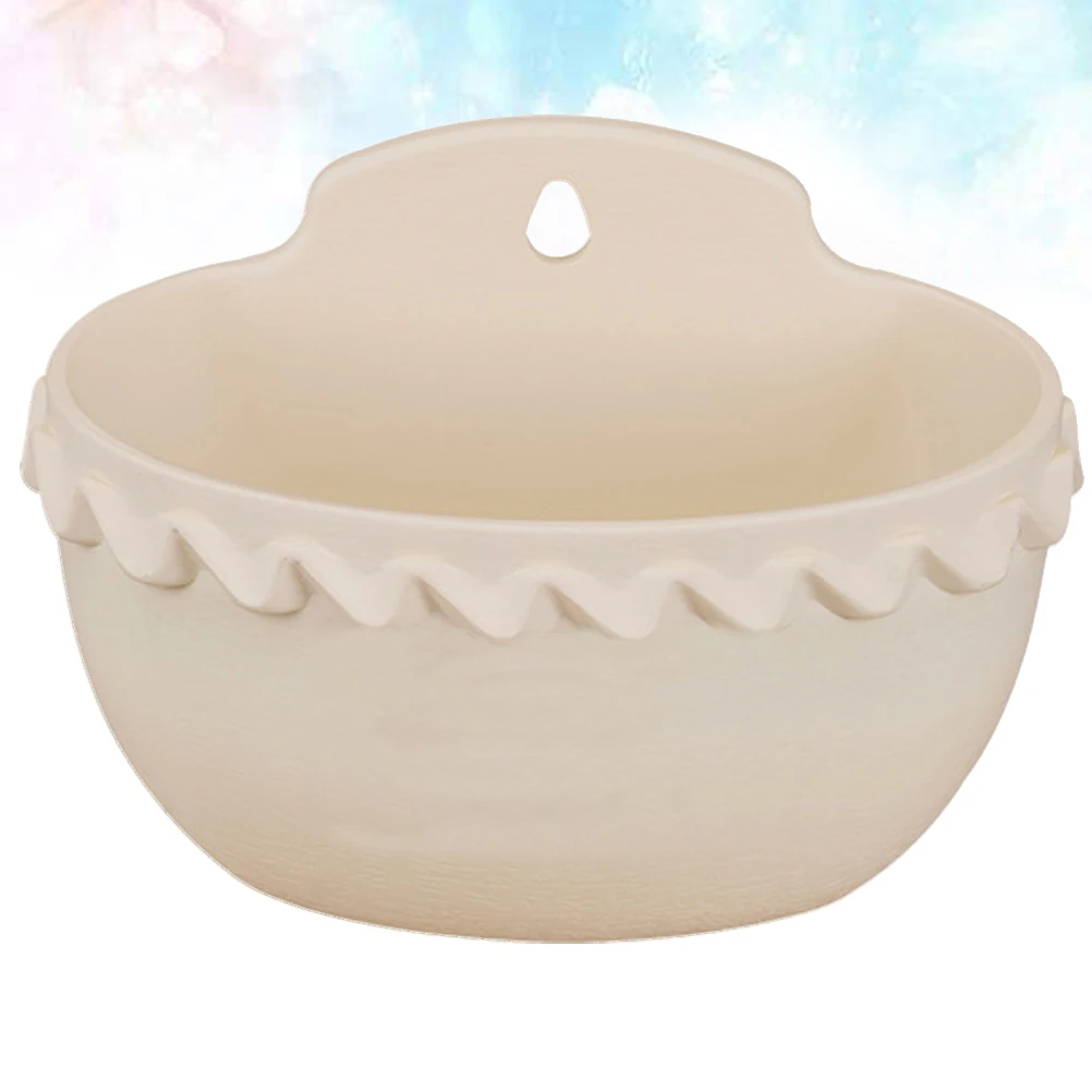 

2 Pcs Wall Hanging Flower Pot Planter Pots Indoor Small for Plants Flowerpot Decorative