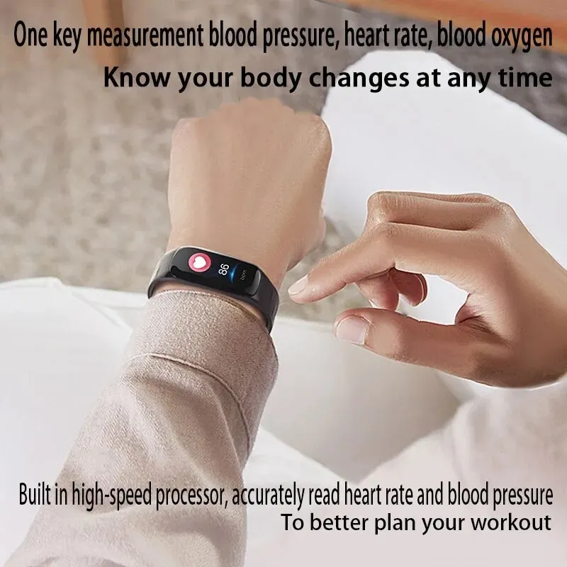 Smart Wristband Motion Pedometer Alarm Clock Color Screen Bluetooth Smart Watch Multi Functional Lovers Men And Women Universal