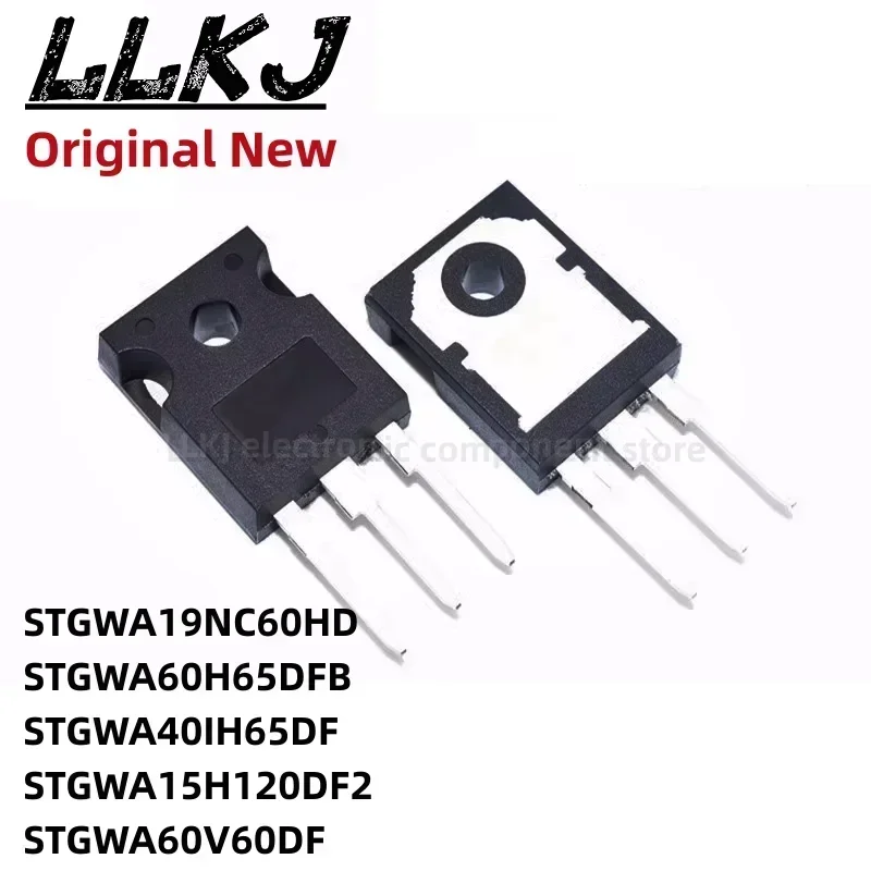 1pcs STGWA19NC60HD STGWA60H65DFB STGWA40IH65DF STGWA15H120DF2 STGWA60V60DF TO247 MOS FET TO-247