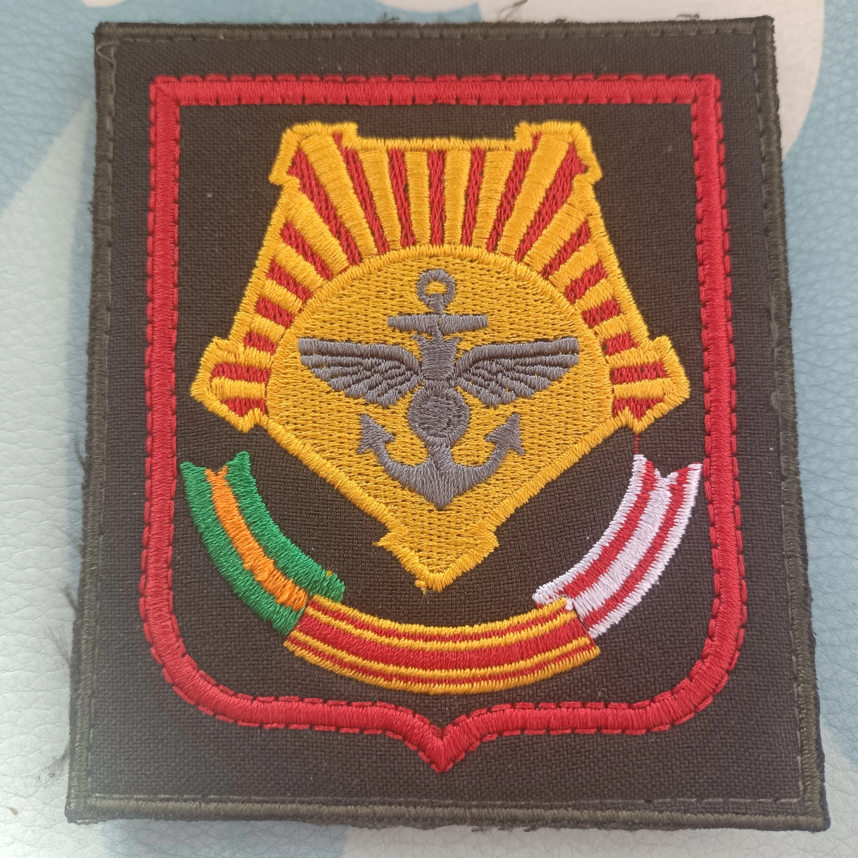 Embroidered armband of the Russian army