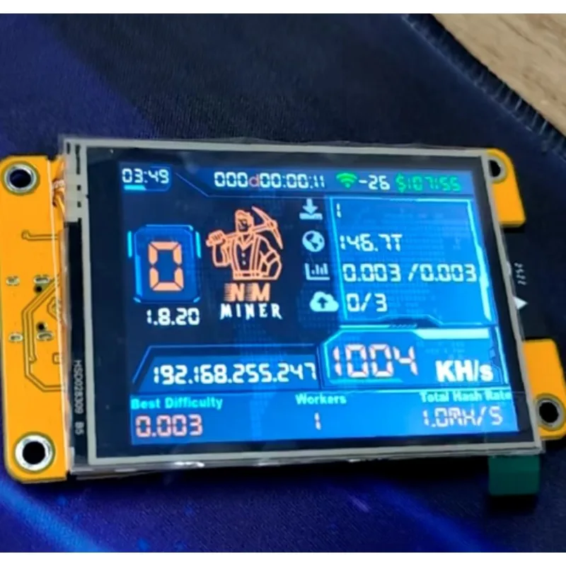 2.8 Inch ESP32 Development Board WiFi Bluetooth 240 * 320 Smart Display TFT Module Touch Screen LVGL