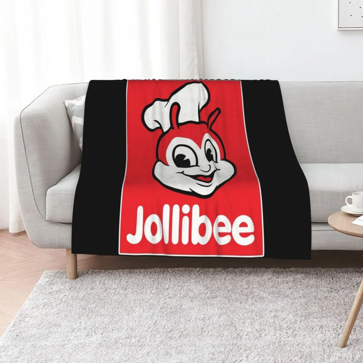 Jollibee Fast Food Throw Blanket Decoratives Moving blankets ands Soft Beds Sofa Quilt sofa bed Blankets